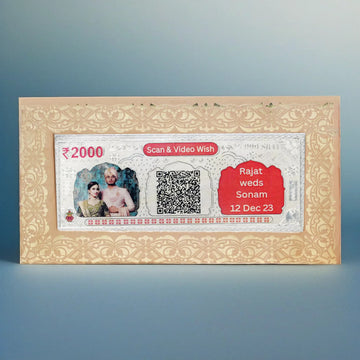Silvorah Fine pure custom silver currency notes for gift bar colour 500 with 999 Purity for gift in happy birthday & happy anniversary.Festive gift pack for pooja & Dhanteras diwali