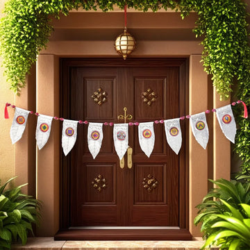 Pure Silver Toran, Silver Bandarwal for Doors, Home and Office