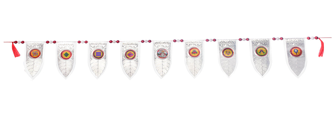 Pure Silver Toran, Silver Bandarwal for Doors, Home and Office