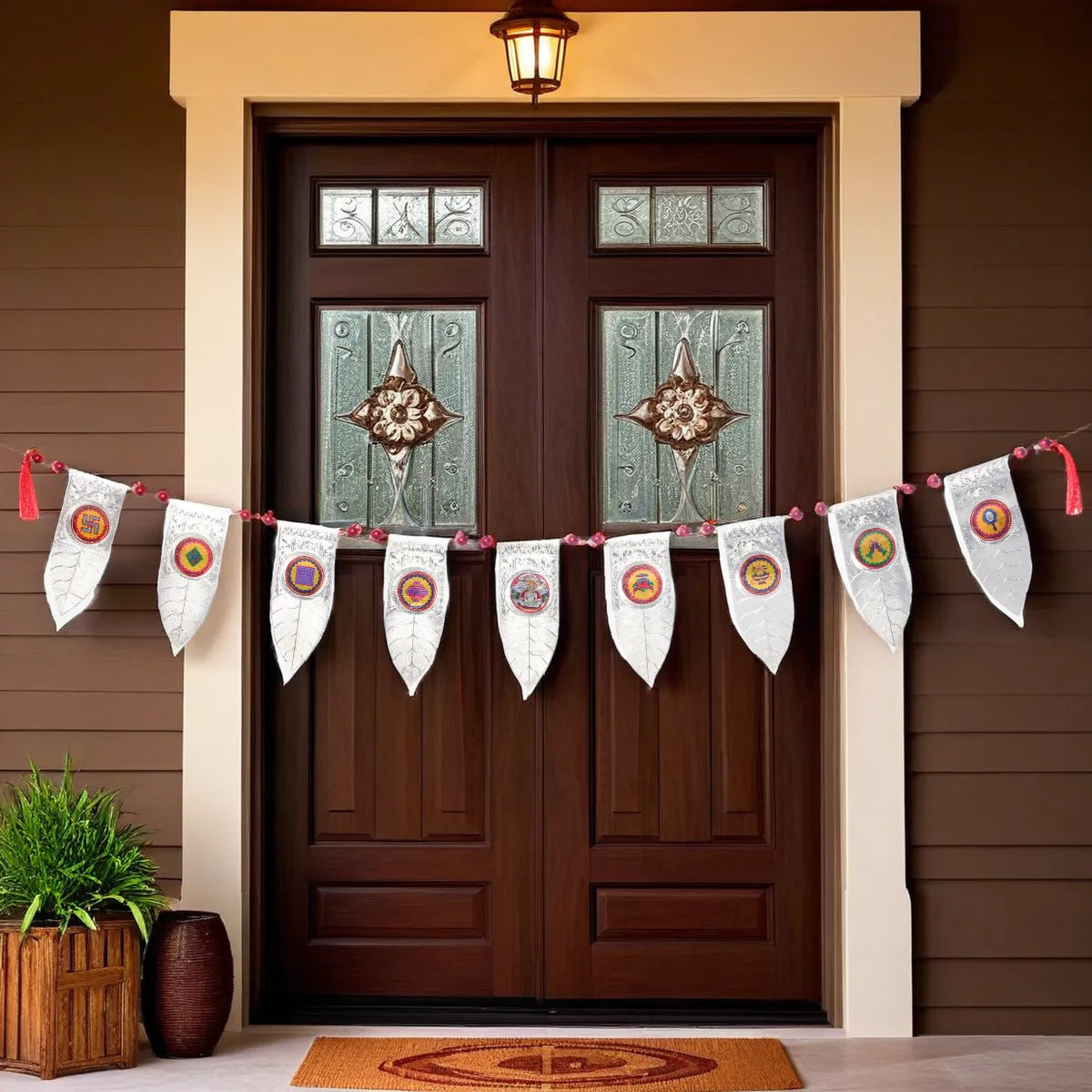 Pure Silver Toran, Silver Bandarwal for Doors, Home and Office