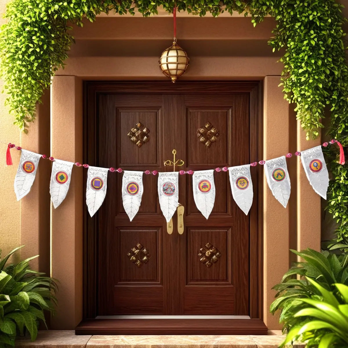 Pure Silver Toran, Silver Bandarwal for Doors, Home and Office