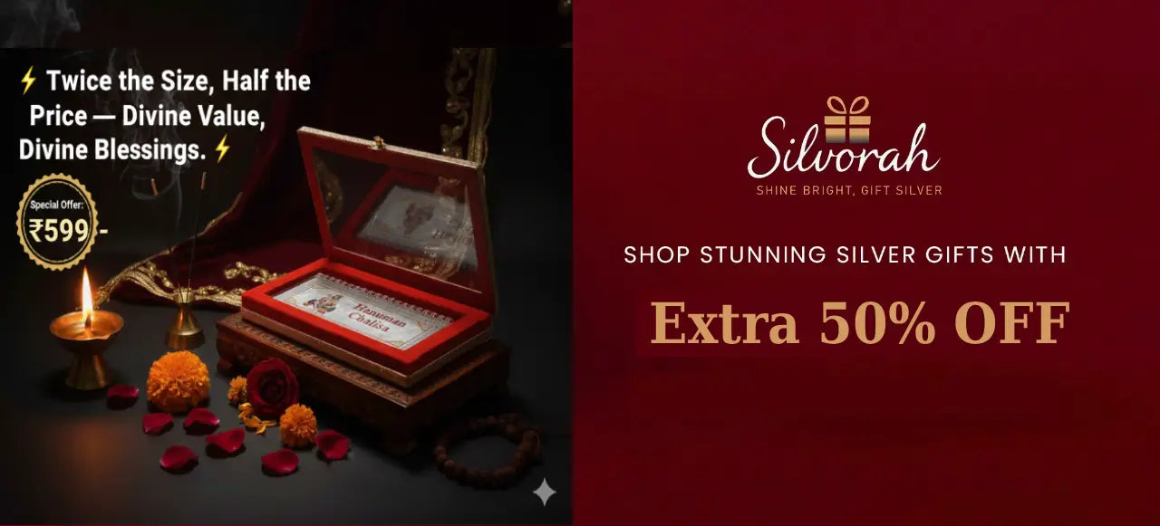 Hanuman Chalisa pure silver – packaged in velvet gift box1621243260e1af0c20-0